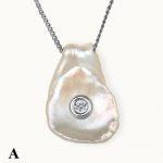 Waves Mother of Pearl Pendant