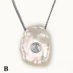 Waves Mother of Pearl Pendant