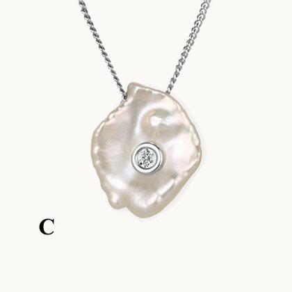 Precious Pearl with Diamond Pendant
